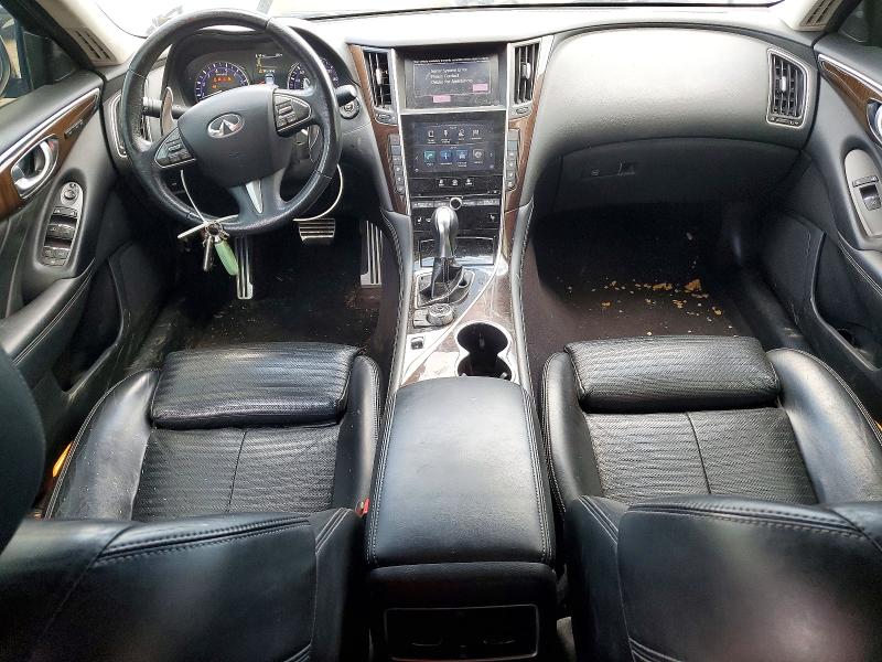 2016 Infiniti Q50 VIN JN1FV7ARXGM450696 COPART salvage auction — FRONT END, Pa - Cert Of Salvage-R=Reconstructe, sold $2,850 on 2026-07-28 (photo 8)