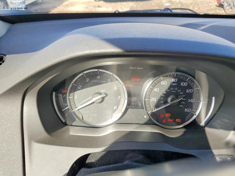 2019 Acura Mdx VIN 5J8YD7H50KL001944 COPART salvage auction — SIDE, Mi - Certificate Of Title, sold $3,600 on 2026-07-24 (photo 9)