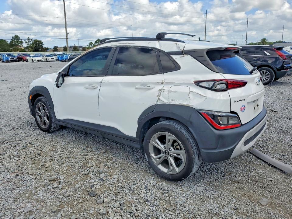2022 Hyundai Kona VIN KM8K62AB2NU782381 COPART salvage auction — ROLLOVER, Salvage Title, sold $15 on 2026-07-24 (photo 2)