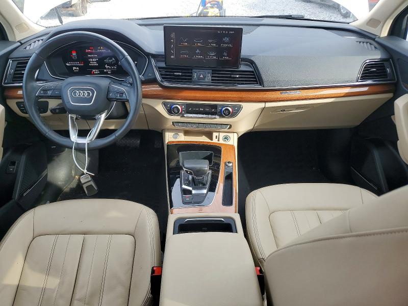 2022 Audi VIN WA1EAAFY8N2085553 COPART salvage auction — FRONT END, Tn - Salvage Certificate, sold $200 on 2026-07-30 (photo 8)