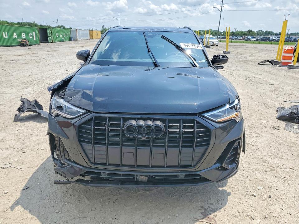 2025 Audi Q3 VIN WA1EECF31S1071080 COPART salvage auction — ROLLOVER, In - Cert Of Title-Salvage Title, sold $4,950 on 2026-07-17 (photo 5)