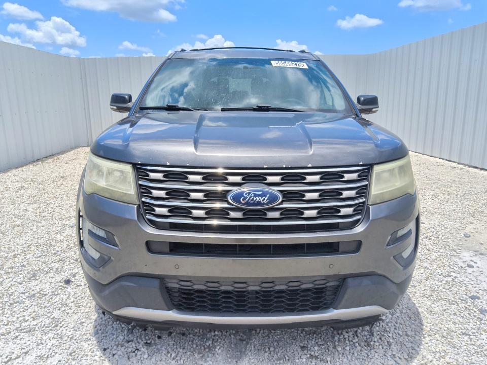 2017 Ford Explorer VIN 1FM5K7D86HGA55429 COPART salvage auction — MECHANICAL, FL - CERTIFICATE OF TITLE, sold $1,550 on 2026-07-09 (photo 5)