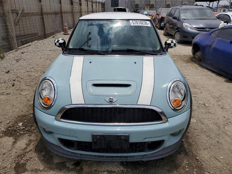 2012 Mini VIN WMWSU3C5XCT260136 COPART salvage auction — SIDE, Ca - Salvage Certificate, sold $650 on 2026-07-27 (photo 5)