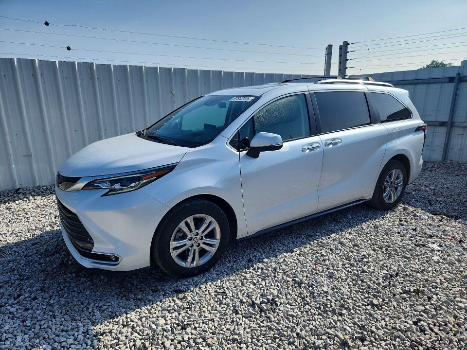 2024 Toyota Sienna VIN 5TDESKFC1RS108988 COPART salvage auction — HAIL, OH - CERT OF TITLE-SALVAGE, sold $40,750 on 2026-07-31 (photo 1)