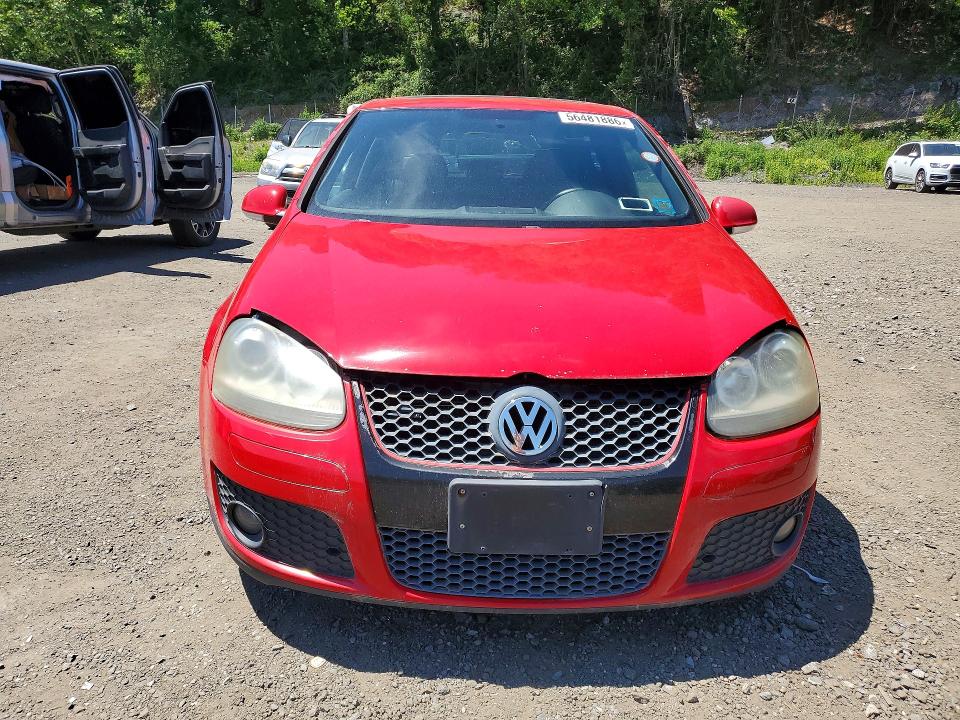 2008 Volkswagen Gti VIN WVWFV71K98W099348 COPART salvage auction — FRONT END, Ny - Certificate Of Title, sold $475 on 2026-07-28 (photo 5)
