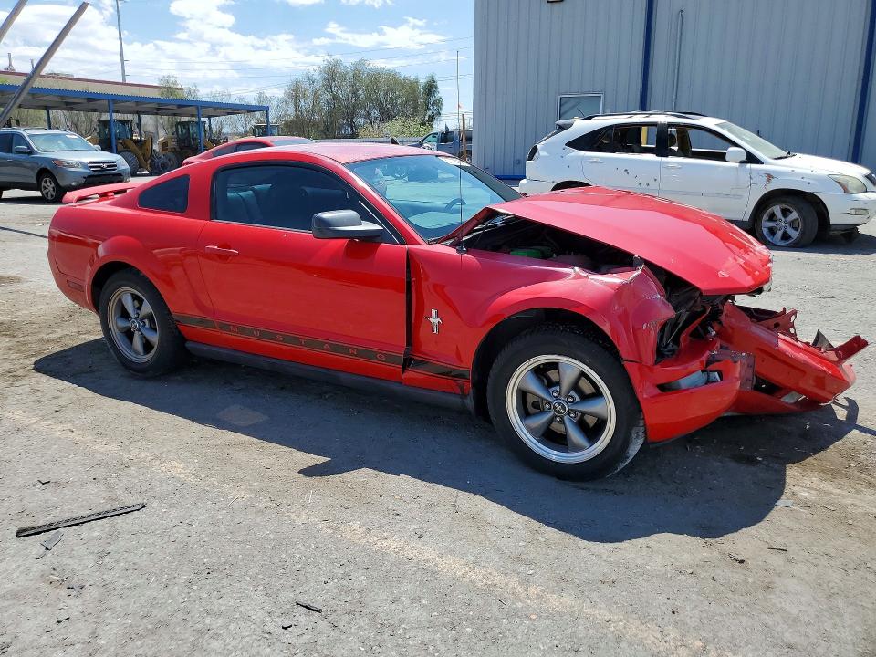 2006 Ford Mustang VIN 1ZVFT80N365166470 COPART salvage auction — FRONT END, Nv - Salvage Title, sold $575 on 2026-07-30 (photo 4)