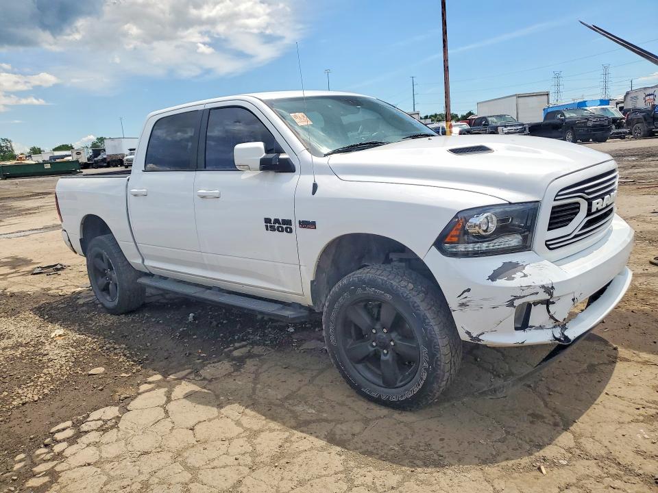 2018 Ram 1500 VIN 1C6RR7MT4JS242992 COPART salvage auction — FRONT END, Mi - Dealer Only Clean Title, sold $4,250 on 2026-07-09 (photo 4)