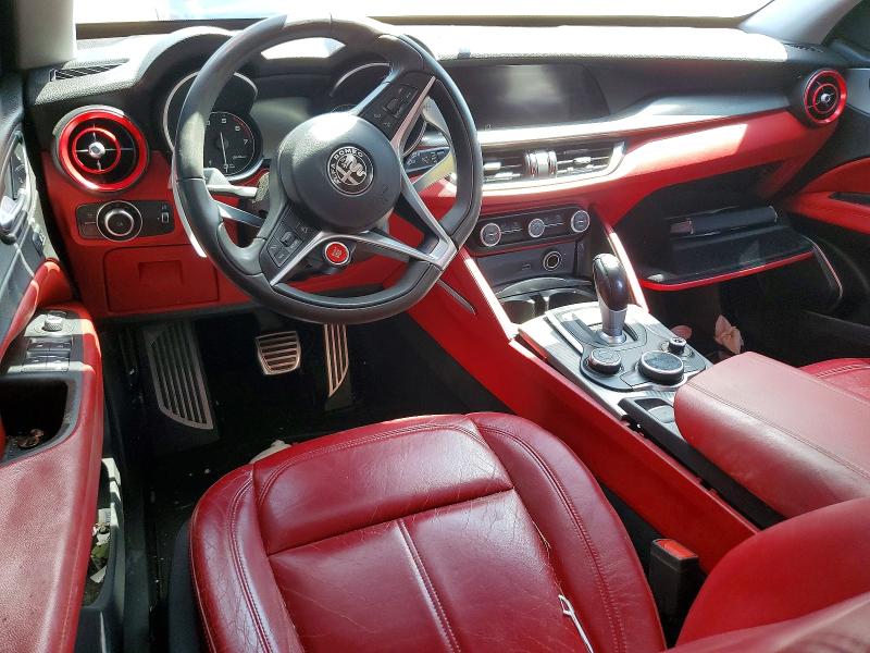 2018 Alfa romeo Stelvio VIN ZASFAKPN9J7B88280 COPART salvage auction — ALL OVER, LA - CERT OF TITLE-SALVAGE (P), sold $1,200 on 2026-08-25 (photo 8)