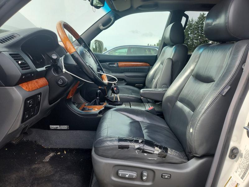 2004 Lexus Gx 470 VIN JTJBT20X840027295 COPART salvage auction — FRONT END, WA - BILL OF SALE, sold $2,900 on 2026-07-14 (photo 7)