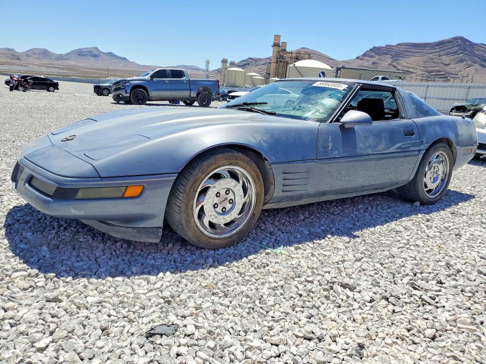 1991 Chevrolet Corvette VIN 1G1YY2382M5104810 COPART salvage auction — ENGINE BURN, Nv - Salvage Title, sold $675 on 2026-07-08 (photo 1)