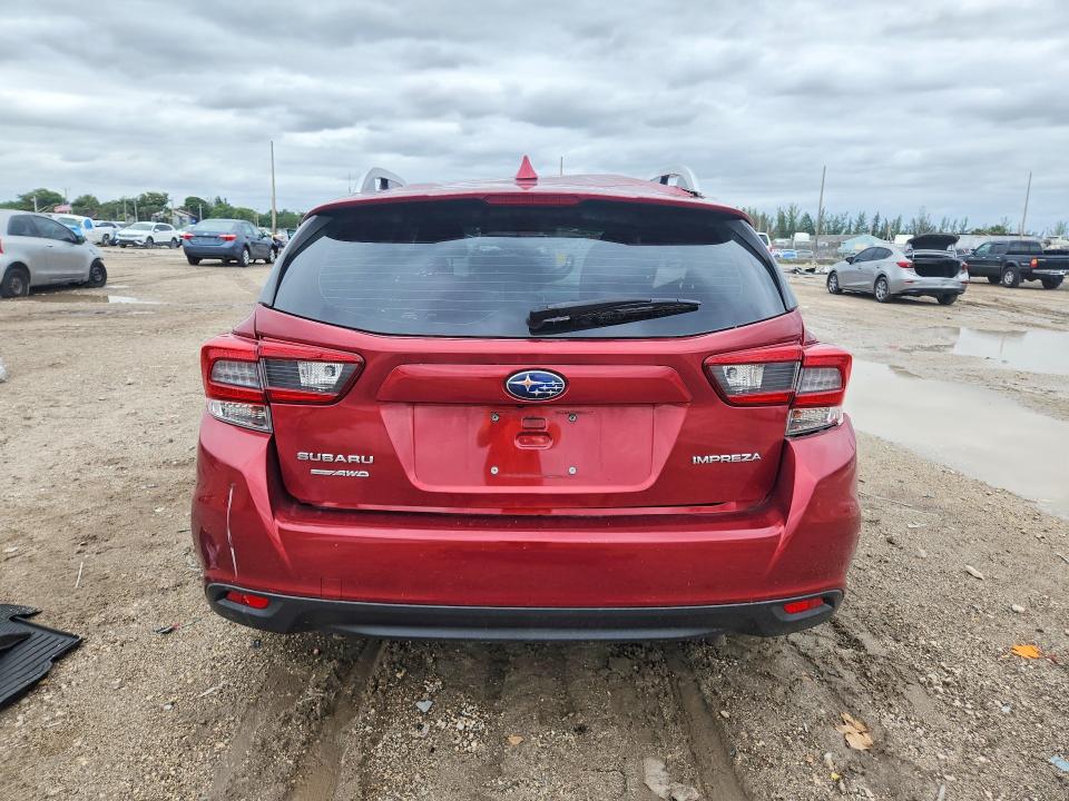 2021 Subaru Impreza VIN 4S3GTAD64M3700389 COPART salvage auction — SIDE, FL - CERTIFICATE OF DESTRUCTION, sold $600 on 2026-07-02 (photo 6)