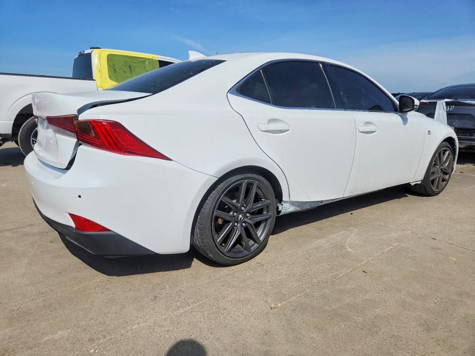 2017 Lexus Is 300 VIN JTHCM1D28H5018536 COPART salvage auction — REAR END, Mi - Cert Of Title-Rebuilt Salvage, sold $13,000 on 2026-07-30 (photo 3)