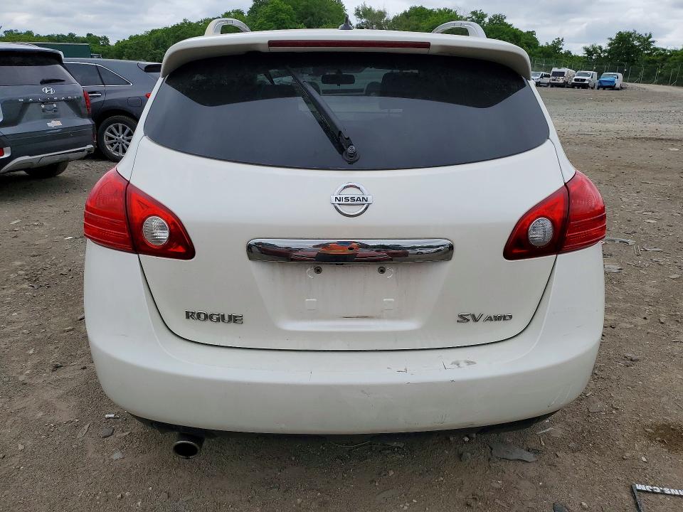 2012 Nissan Rogue VIN JN8AS5MV5CW377642 COPART salvage auction — FRONT END, Pa - Certificate Of Salvage, sold $400 on 2026-07-02 (photo 6)