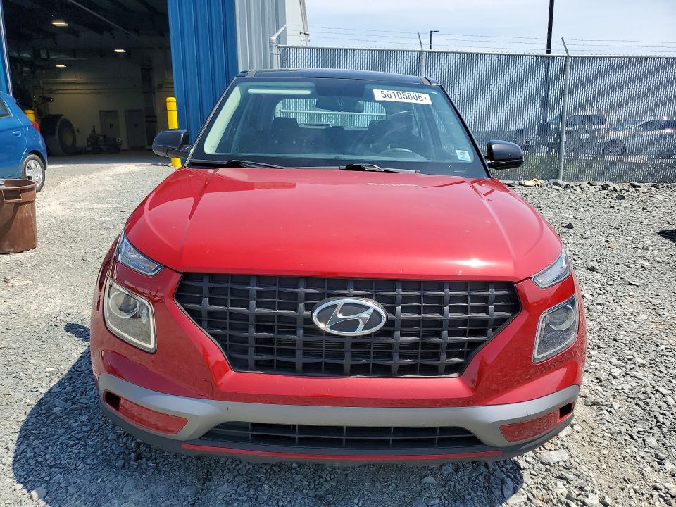 2021 Hyundai Venue VIN KMHRB8A37MU065690 COPART salvage auction — VANDALISM, Ns - Cert Of Registration, sold $2,600 on 2026-07-23 (photo 5)