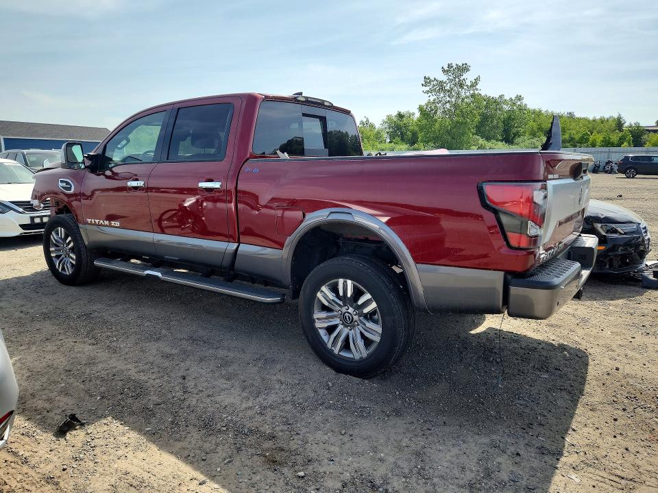2024 Nissan TITAN VIN 1N6AA1FBXRN110809 COPART salvage auction — FRONT END, Ma - Cert Of Title-Salvage, sold $18,600 on 2026-07-15 (photo 2)
