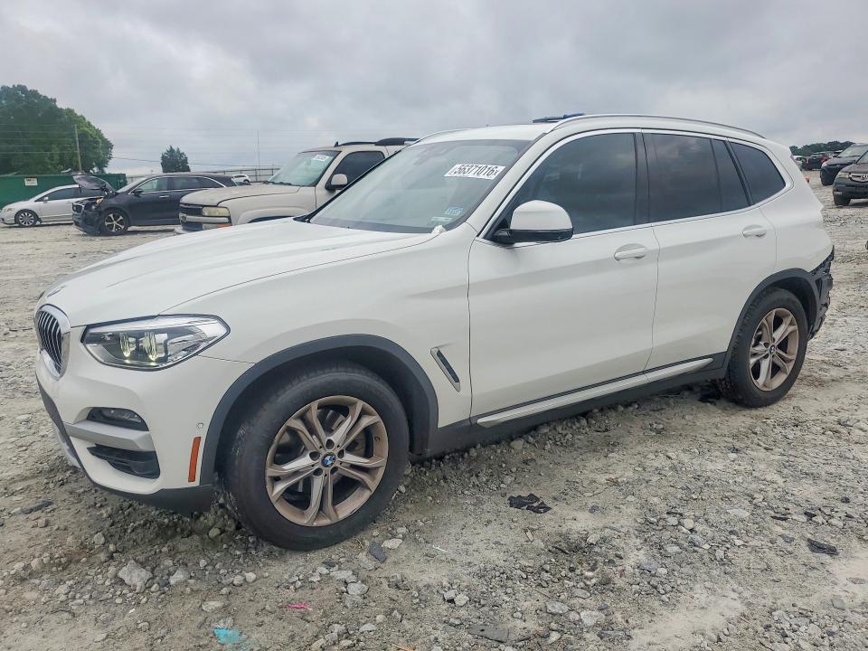 2021 BMW X3 VIN 5UXTY3C01M9E33042 COPART salvage auction — REAR END, Ga - Cert Of Title-Salvage, sold $11,300 on 2026-07-13 (photo 1)