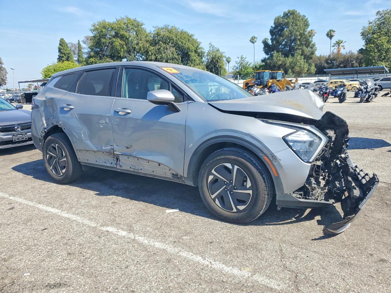 2023 Kia Sportage VIN KNDPUCAG8P7016772 COPART salvage auction — Front End, CA - SALVAGE CERTIFICATE, sold $2,650 on 2026-07-10 (photo 4)