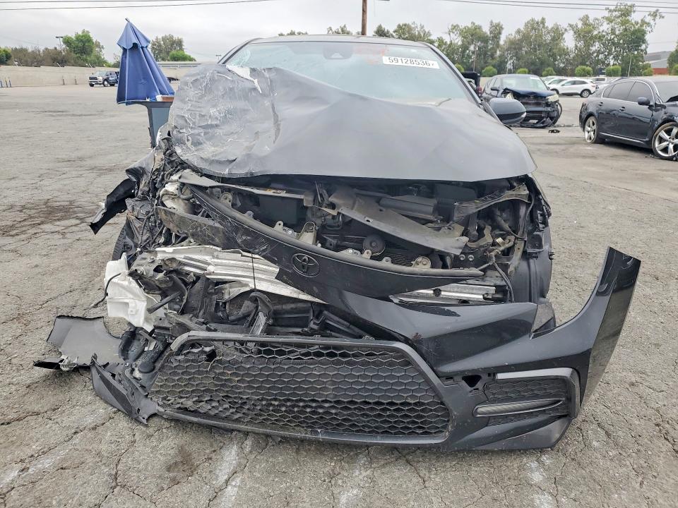 2022 Toyota Corolla VIN JTDP4MCE4NJ095052 COPART salvage auction — ALL OVER, CA - SALVAGE CERTIFICATE, sold $2,950 on 2026-07-30 (photo 5)