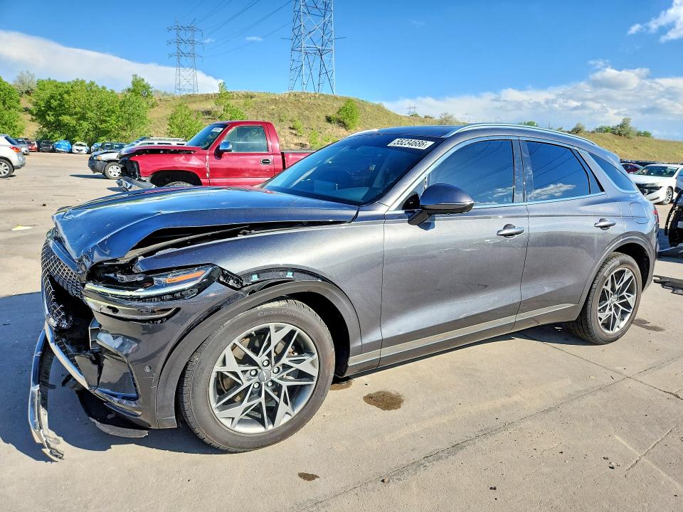 2022 Genesis Gv70 VIN KMUMADTB2NU074262 COPART salvage auction — FRONT END, Co - Salvage Title, sold $5,300 on 2026-07-27 (photo 1)