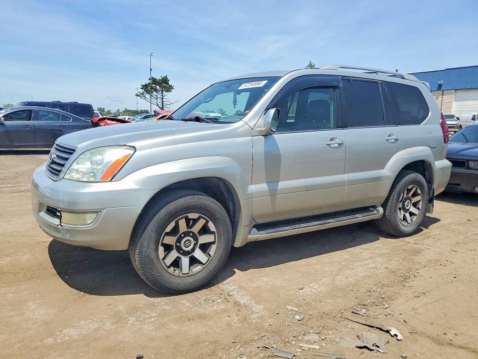 2005 Lexus Gx 470 VIN JTJBT20X150087761 COPART salvage auction — MINOR DENT/SCRATCHES, Mi - Certificate Of Title, sold $5,800 on 2026-07-17 (photo 1)