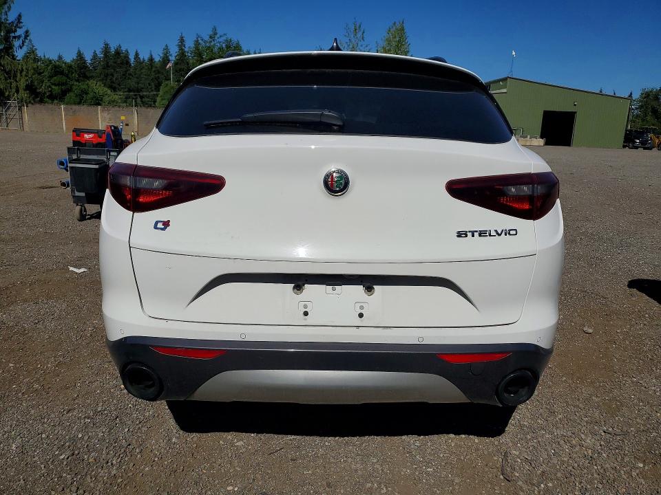 2022 Alfa romeo Stelvio VIN ZASPAKBN8N7D29356 COPART salvage auction — FRONT END, Wa - Bill Of Sale, sold $2,300 on 2026-07-10 (photo 6)