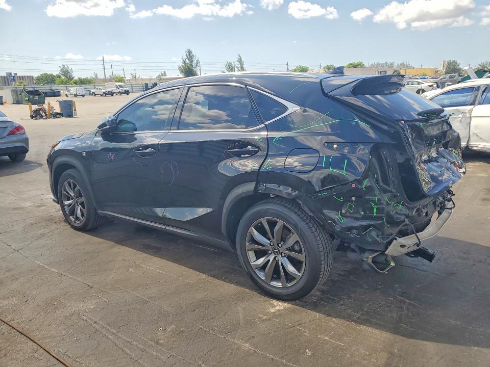 2020 Lexus Nx VIN JTJSARBZ7L2175471 COPART salvage auction — REAR END, Fl - Certificate Of Destruction, sold $7,800 on 2026-07-29 (photo 2)