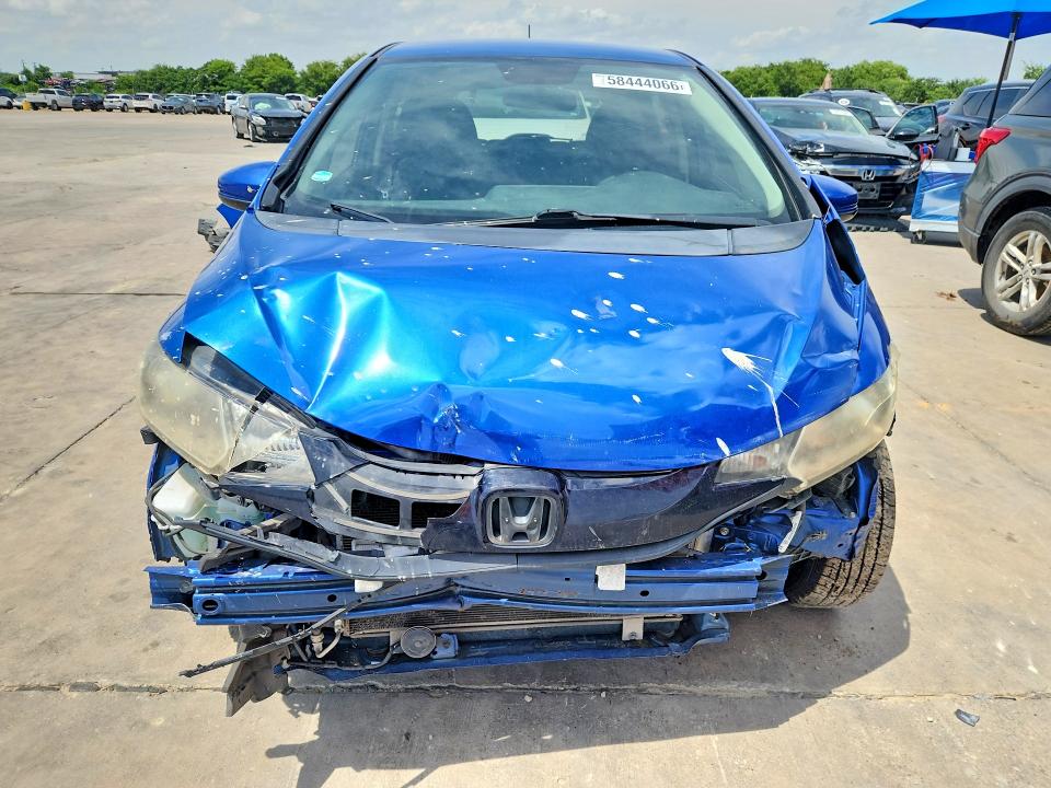 2017 Honda Fit VIN JHMGK5H56HS023108 COPART salvage auction — FRONT END, Tx - Salvage Vehicle Title, sold $175 on 2026-07-30 (photo 5)