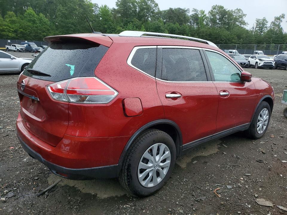 2016 Nissan VIN KNMAT2MT3GP735276 COPART salvage auction — FRONT END, Fl - Cert Of Title Slvg Rebuildable, sold $1,700 on 2026-07-07 (photo 3)
