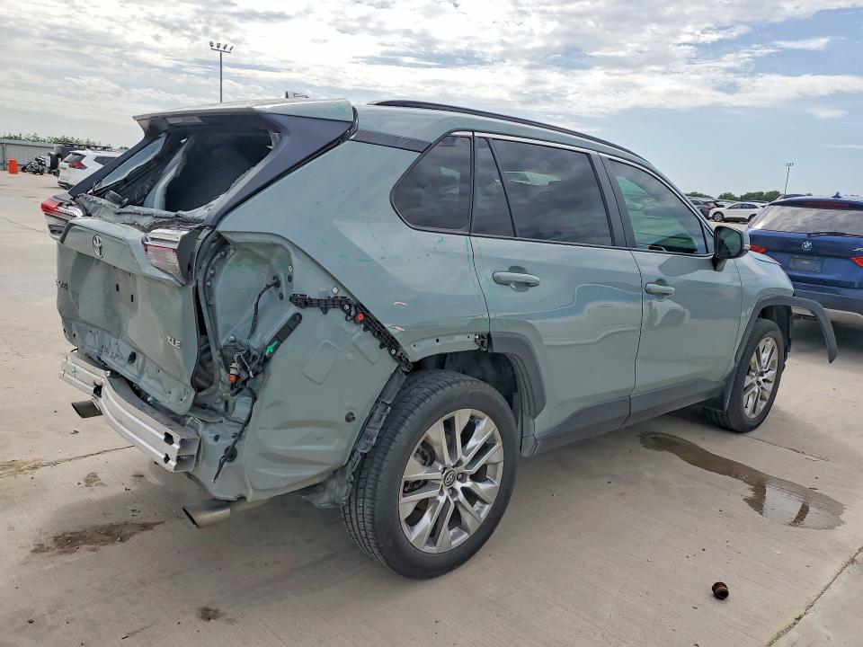 2020 Toyota VIN 2T3C1RFV3LW078693 COPART salvage auction — REAR END, Tx - Salvage Vehicle Title, sold $9,600 on 2026-07-02 (photo 3)