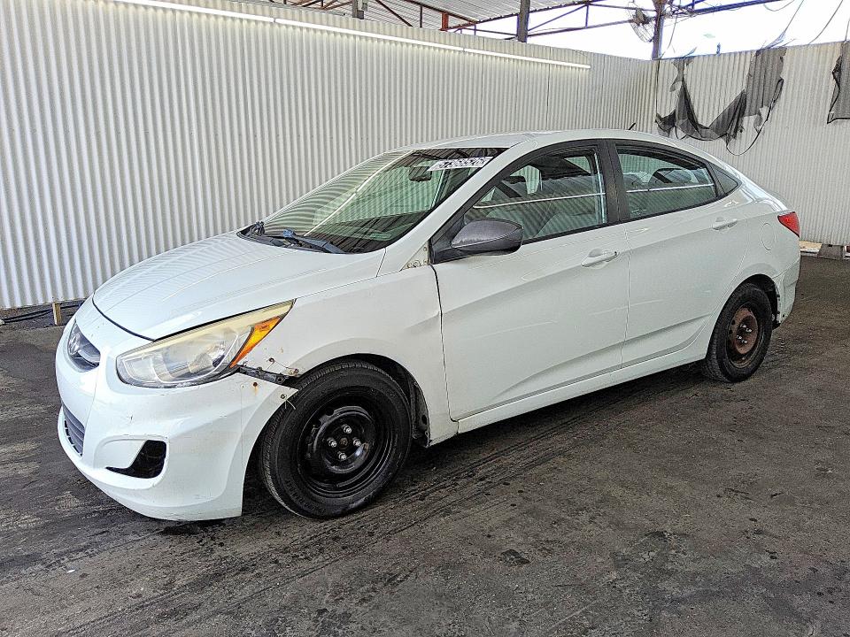 2015 Hyundai Accent VIN KMHCT4AE9FU860546 COPART salvage auction — MECHANICAL, Fl - Certificate Of Title, sold $90 on 2026-07-16 (photo 1)