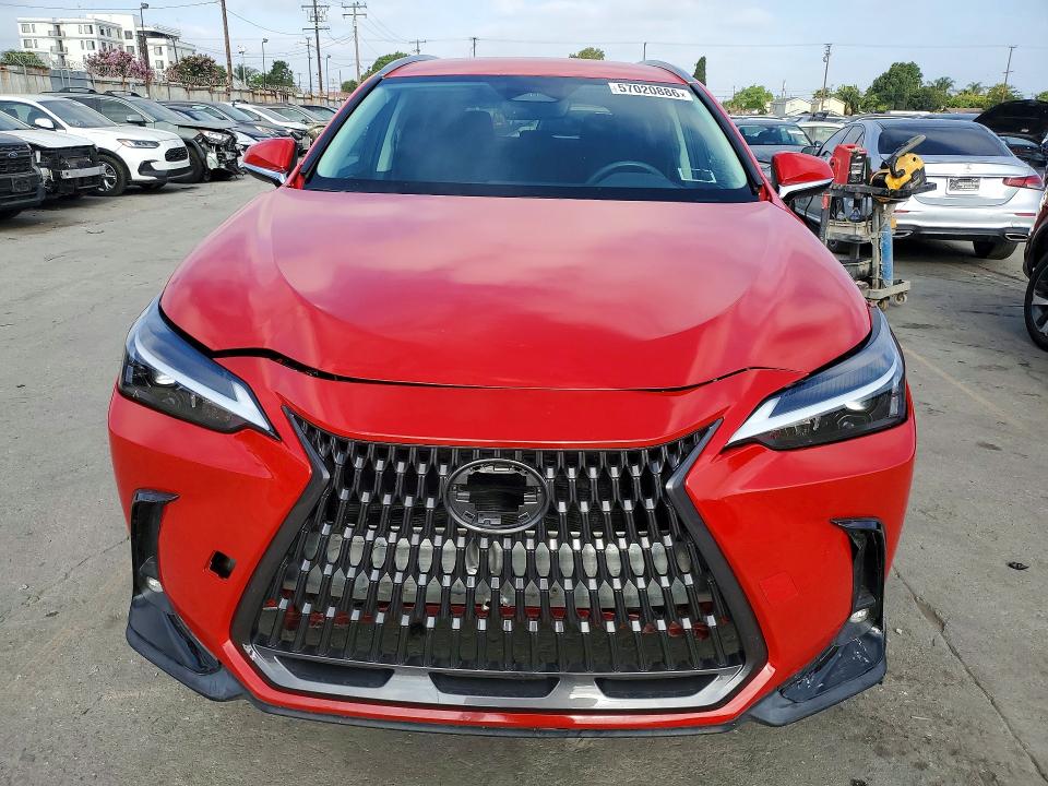 2022 Lexus Nx VIN 2T2ADCEZ5NC001428 COPART salvage auction — FRONT END, Az - Dis/Dlr/Exp Only Salvage Title (P), sold $12,900 on 2026-07-27 (photo 5)