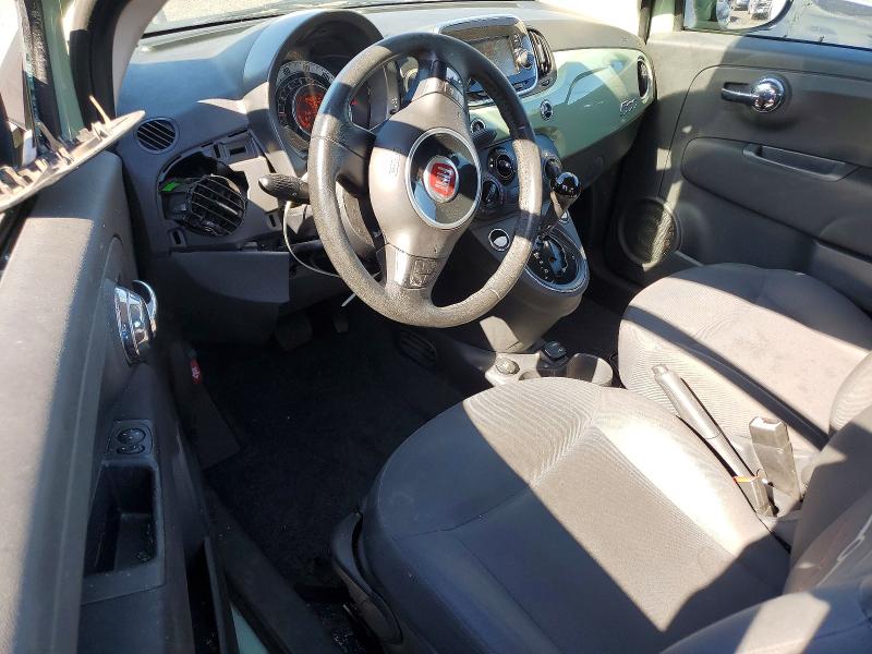 2016 Fiat 500 VIN 3C3CFFAR1GT136330 COPART salvage auction — SIDE, Nv - Salvage Title, sold $975 on 2026-07-27 (photo 8)