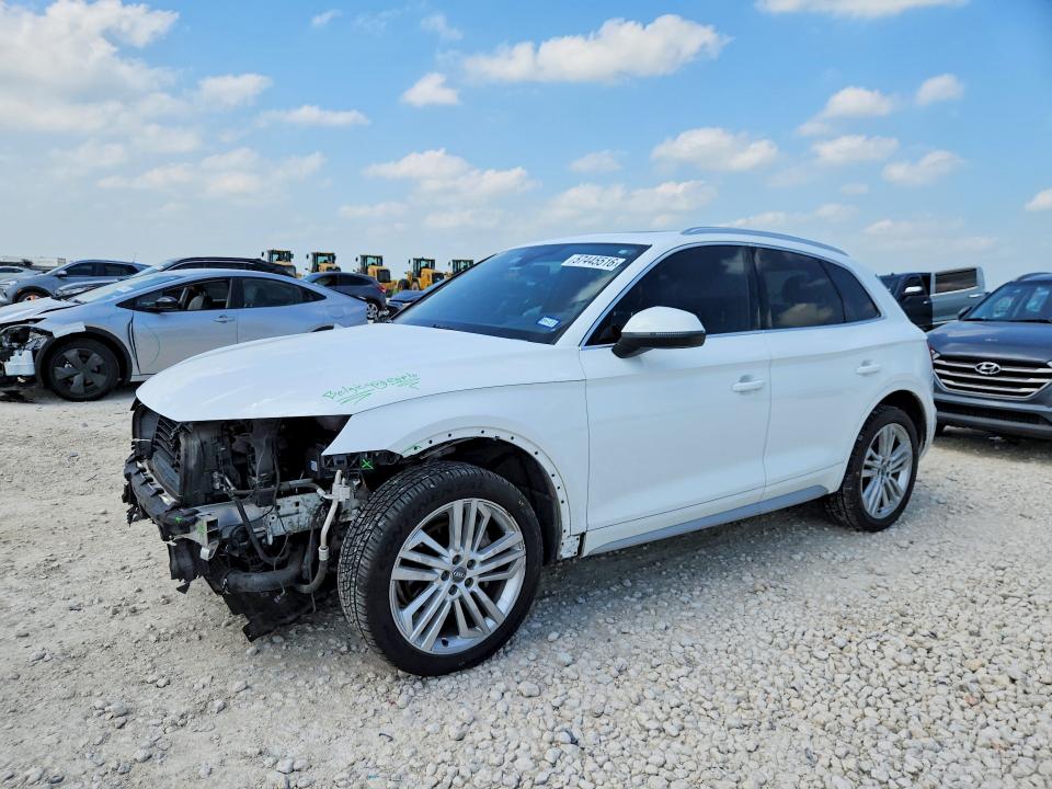 2018 Audi VIN WA1BNAFYXJ2123740 COPART salvage auction — FRONT END, Tx - Salvage Vehicle Title, sold $9,400 on 2026-07-16 (photo 1)