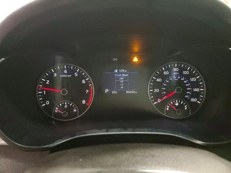 2020 Kia Optima VIN 5XXGT4L33LG436038 COPART salvage auction — FRONT END, Mi - Certificate Of Title, sold $3,300 on 2026-07-06 (photo 9)