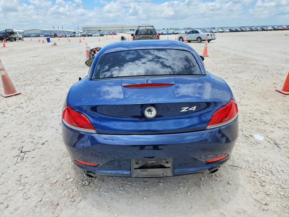 2011 BMW Z4 VIN WBALM7C50BE383930 COPART salvage auction — MECHANICAL, TX - CERTIFICATE OF TITLE, sold $2,600 on 2026-07-02 (photo 6)