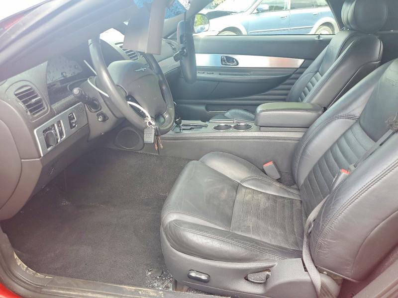 2002 Ford Thunderbird VIN 1FAHP60A12Y115789 COPART salvage auction — FRONT END, Or - Salvage Title Certificate, sold $1,900 on 2026-07-22 (photo 7)