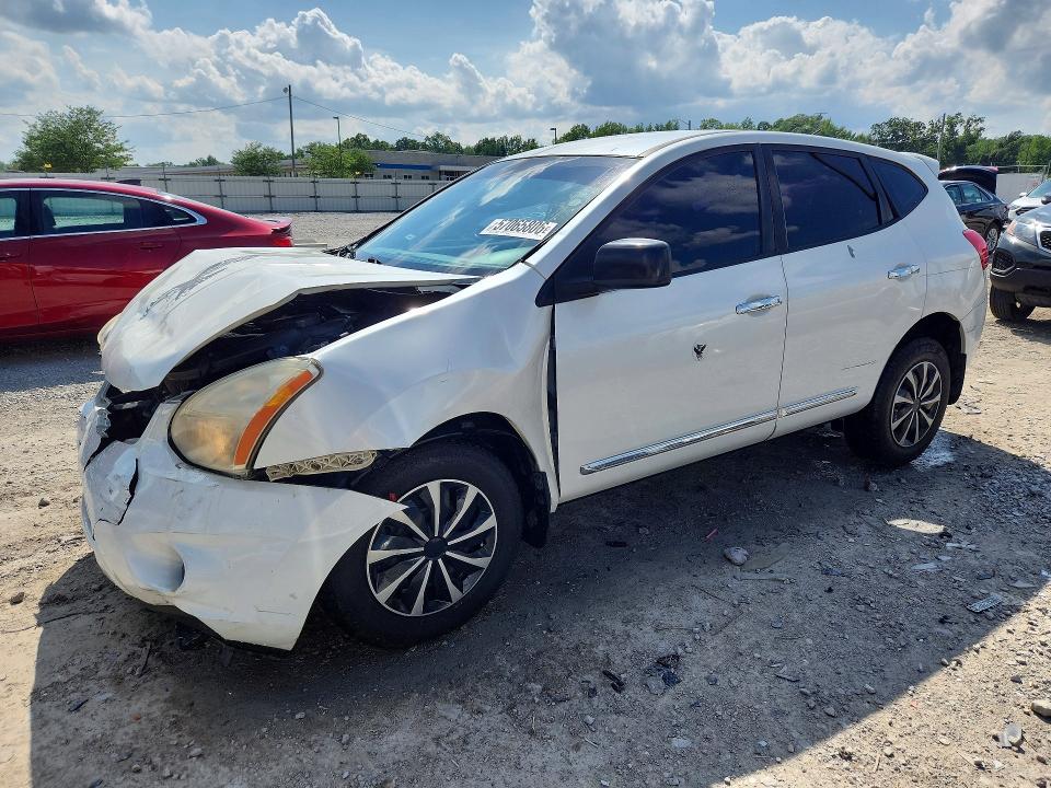 2012 Nissan Rogue VIN JN8AS5MT8CW254982 COPART salvage auction — FRONT END, Salvage Title, sold $125 on 2026-07-23 (photo 1)