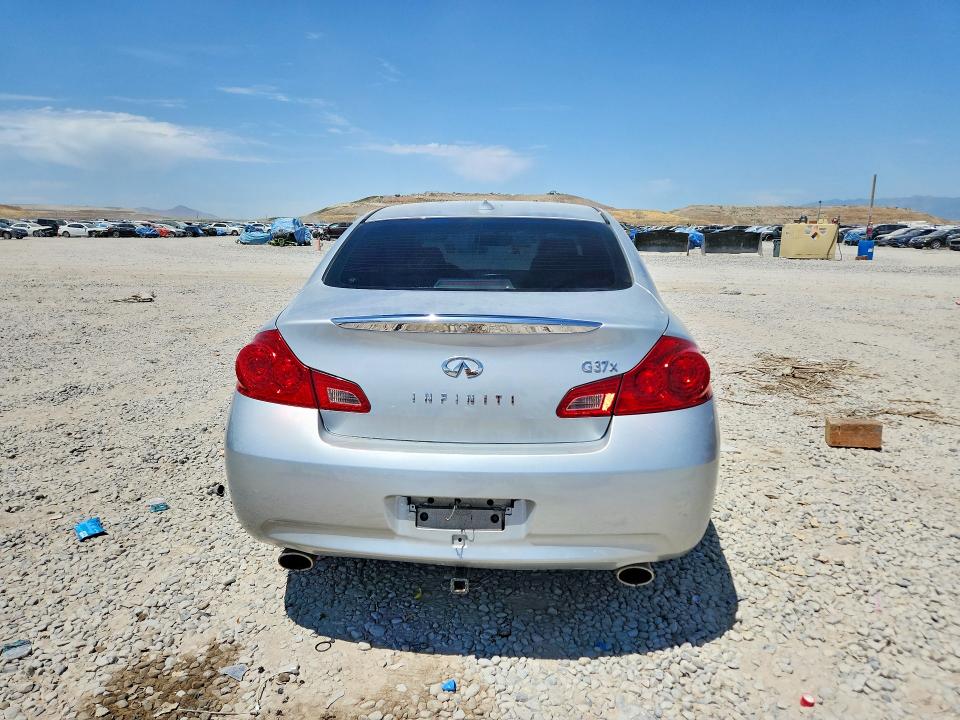 2009 Infiniti G37 VIN JNKCV61FX9M052972 COPART salvage auction — FRONT END, Ut - Salvage Certificate, sold $700 on 2026-07-24 (photo 6)