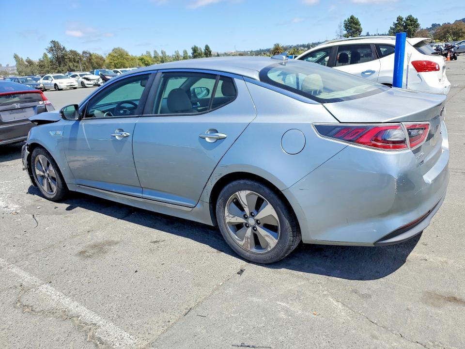 2015 Kia VIN KNAGN4AD6F5082009 COPART salvage auction — FRONT END, Ca - Salvage Certificate, sold $475 on 2026-07-06 (photo 2)