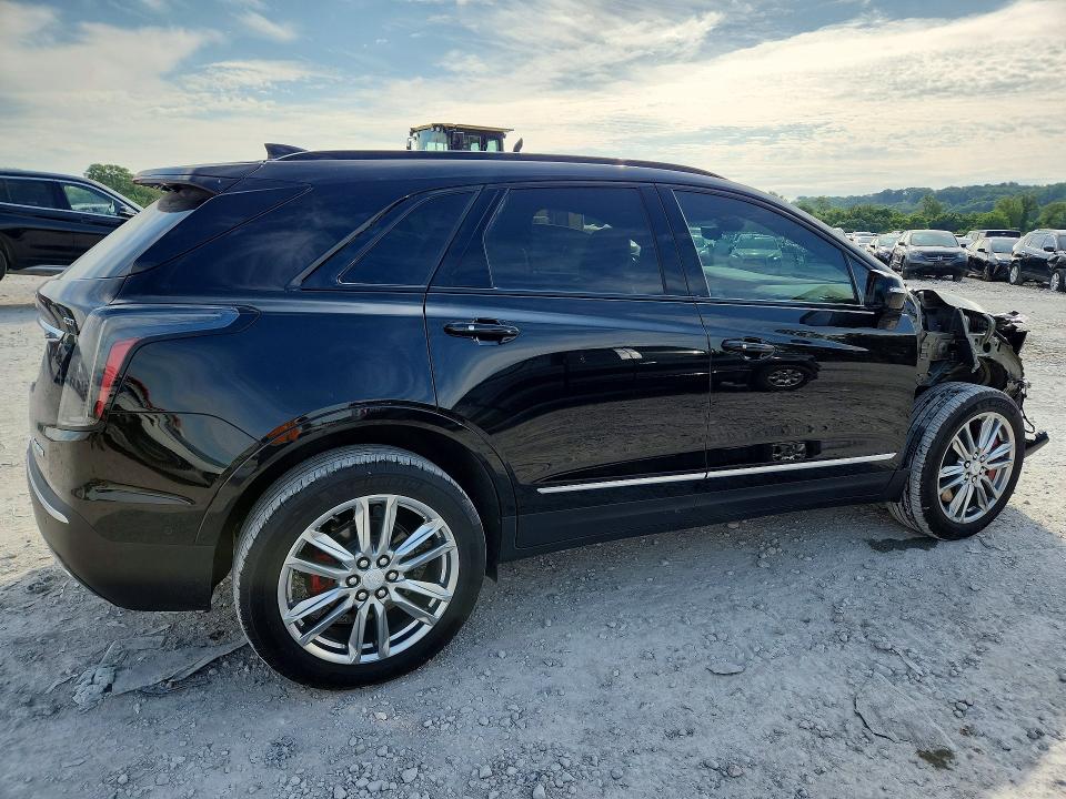 2025 Cadillac Xt5 VIN 1GYKNGRSXSZ127631 COPART salvage auction — FRONT END, MO - SALVAGE CERTIFICATE OF TITLE, sold $17,700 on 2026-08-03 (photo 3)