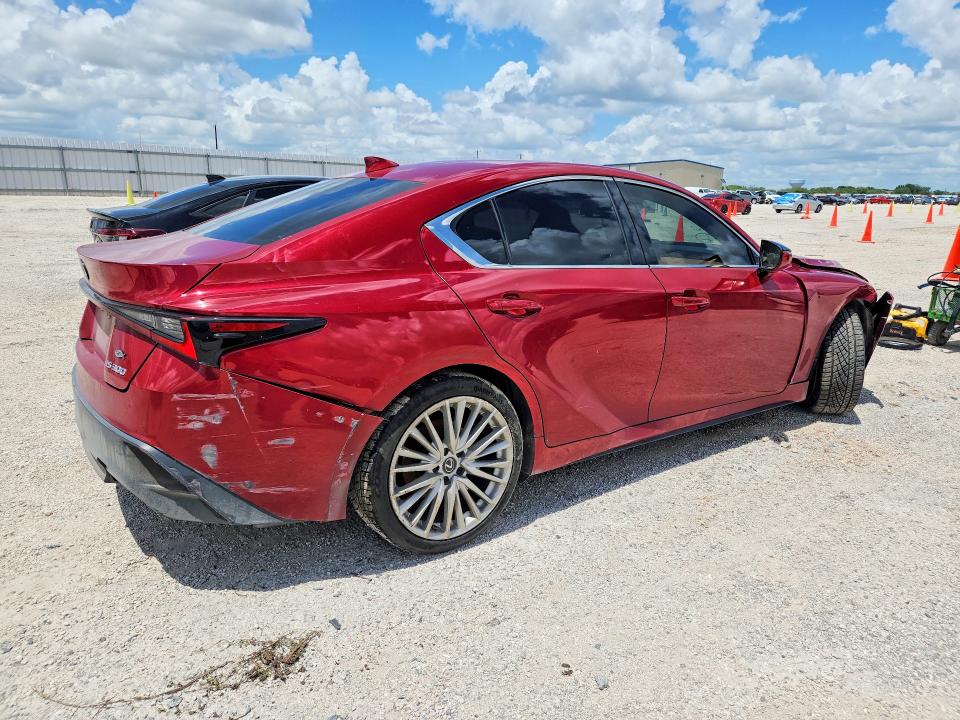 2022 Lexus Is VIN JTHDA1D26N5121740 COPART salvage auction — FRONT END, Tx - Salvage Vehicle Title, sold $3,650 on 2026-07-23 (photo 3)