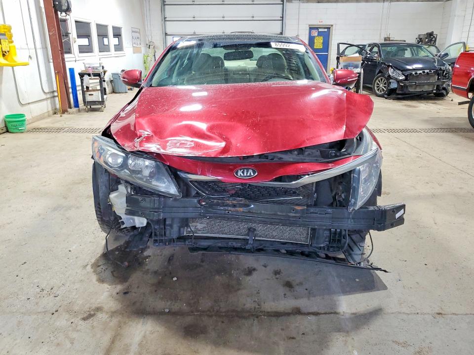 2013 Kia Optima VIN 5XXGN4A79DG180554 COPART salvage auction — FRONT END, Mn - Cert Of Title-Prior Salvage, sold $600 on 2026-07-24 (photo 5)