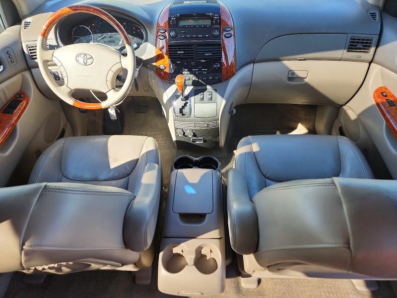 2006 Toyota Sienna VIN 5TDBA22C26S059890 COPART salvage auction — REAR END, Or - Salvage Title Certificate, sold $250 on 2026-07-27 (photo 8)