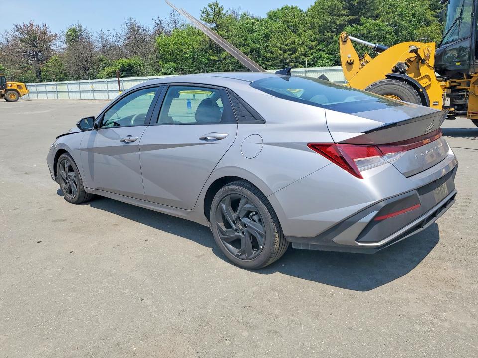 2026 Hyundai Elantra VIN KMHLM4DG3TU111358 COPART salvage auction — FRONT END, VA - CERT OF TITLE - SALVAGE, sold $6,500 on 2026-07-27 (photo 2)