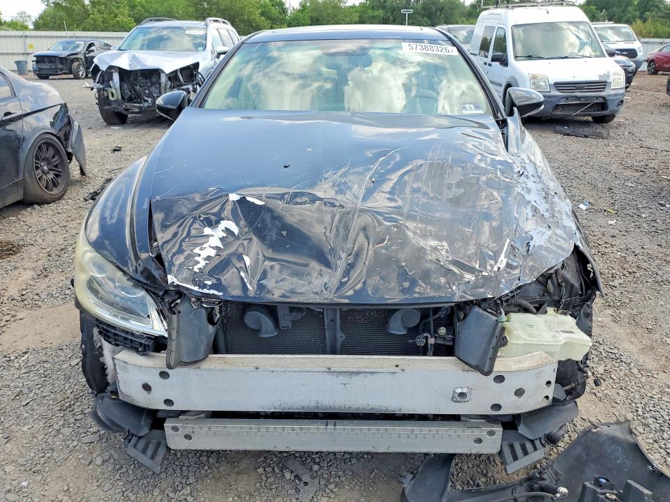 2014 Lexus Ls VIN JTHCL5EF5E5021854 COPART salvage auction — FRONT END, Nj - Cert Of Title-Salvage, sold $875 on 2026-07-31 (photo 5)
