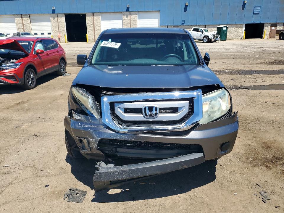 2010 Honda Pilot VIN 5FNYF4H28AB019557 COPART salvage auction — FRONT END, Mi - Certificate Of Title, sold $2,350 on 2026-07-02 (photo 5)