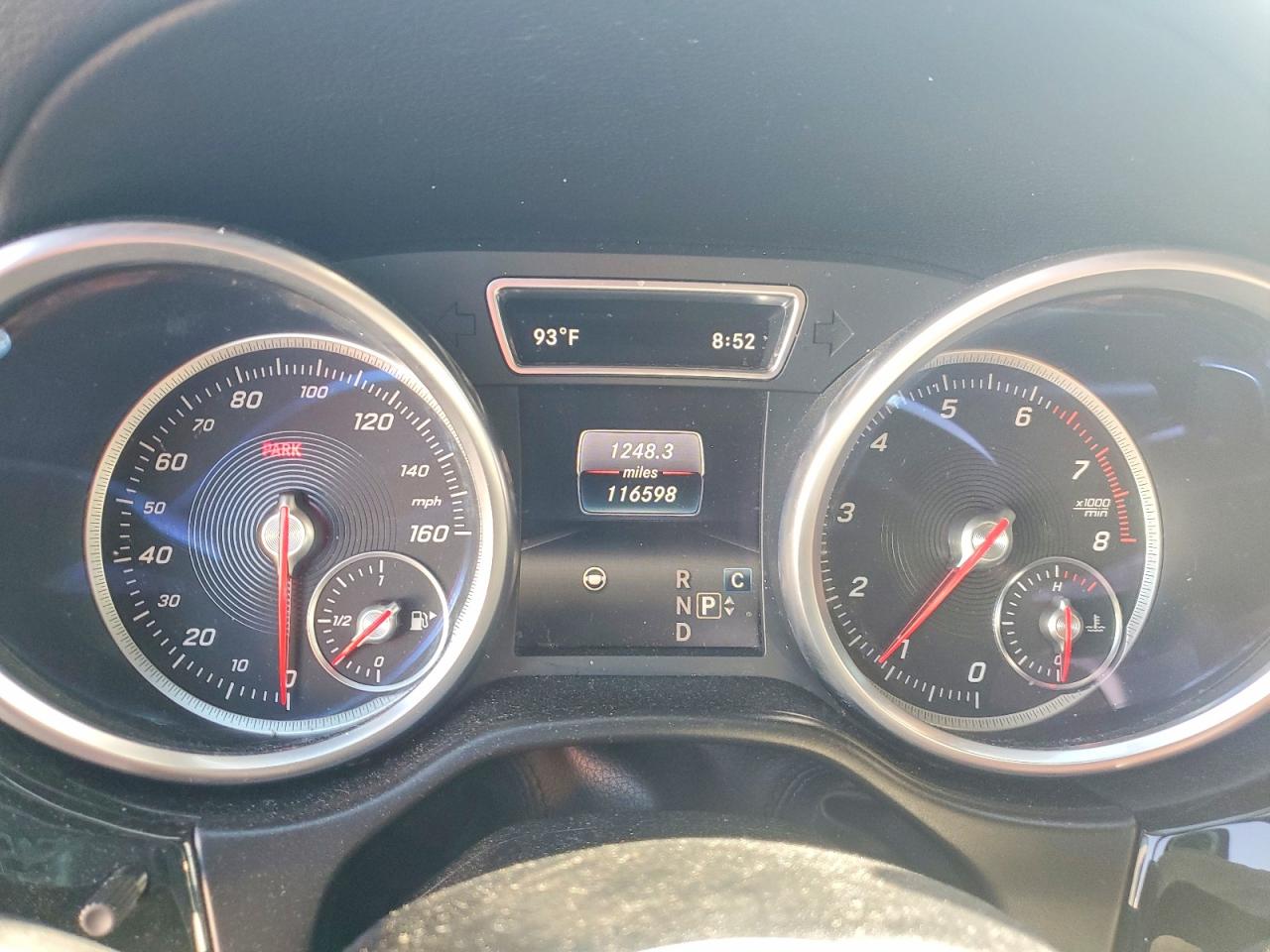 2017 Mercedes-Benz GLS-Class VIN 4JGDF7DE6HA937791 COPART salvage auction — Front End, FL - CERTIFICATE OF TITLE (P), sold $5,200 on 2026-06-30 (photo 9)