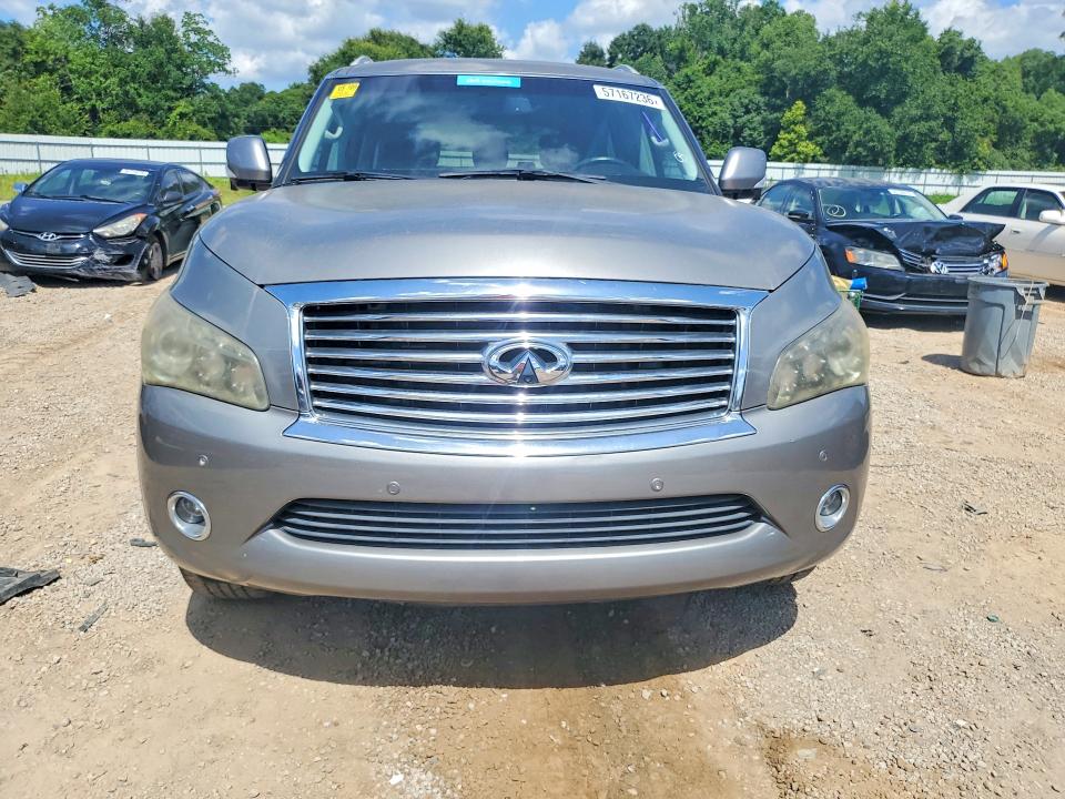 2014 Infiniti Qx80 VIN JN8AZ2ND5E9750664 COPART salvage auction — MECHANICAL, Fl - Certificate Of Title, sold $2,850 on 2026-07-28 (photo 5)