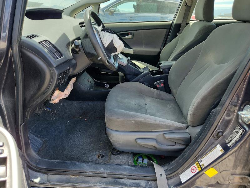 2013 Toyota Prius VIN JTDKN3DU4D1669557 COPART salvage auction — FRONT END, Ut - Salvage Certificate, sold $200 on 2026-07-10 (photo 7)