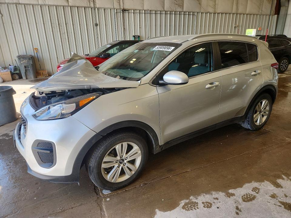 2017 Kia Sportage VIN KNDPM3AC0H7036626 COPART salvage auction — FRONT END, Wi - Junked Vehicle Bill Of Sale, sold $1,800 on 2026-07-20 (photo 1)